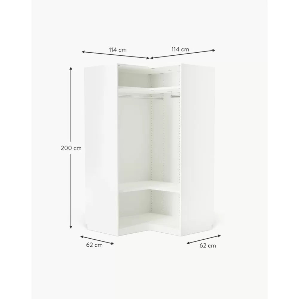Westwing Collection Armarios^Armario Esquinero Modular Charlotte, 2 Puertas (115 Cm), Diferentes Variantes