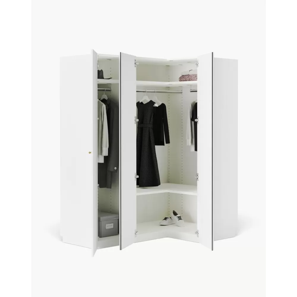 Westwing Collection Armarios^Armario Esquinero Modular Charlotte, 3 Puertas (165 Cm), Diferentes Variantes