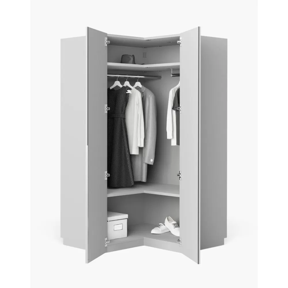Westwing Collection Armarios^Armario Esquinero Modular Leon, 2 Puertas (115 Cm), Diferentes Variantes