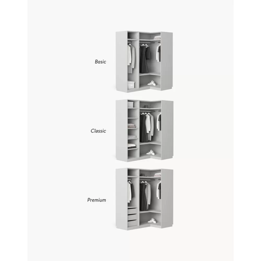 Westwing Collection Armarios^Armario Esquinero Modular Leon, 2 Puertas (115 Cm), Diferentes Variantes