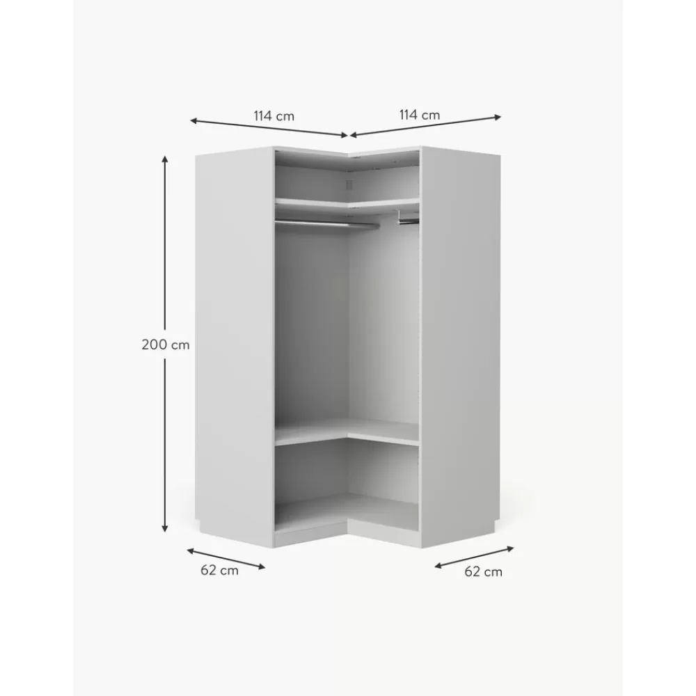 Westwing Collection Armarios^Armario Esquinero Modular Leon, 2 Puertas (115 Cm), Diferentes Variantes