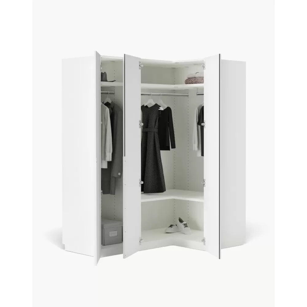 Westwing Collection Armarios^Armario Esquinero Modular Leon, 3 Puertas (165 Cm), Diferentes Variantes