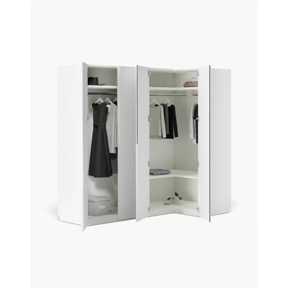 Westwing Collection Armarios^Armario Esquinero Modular Leon, 4 Puertas (215 Cm), Diferentes Variantes