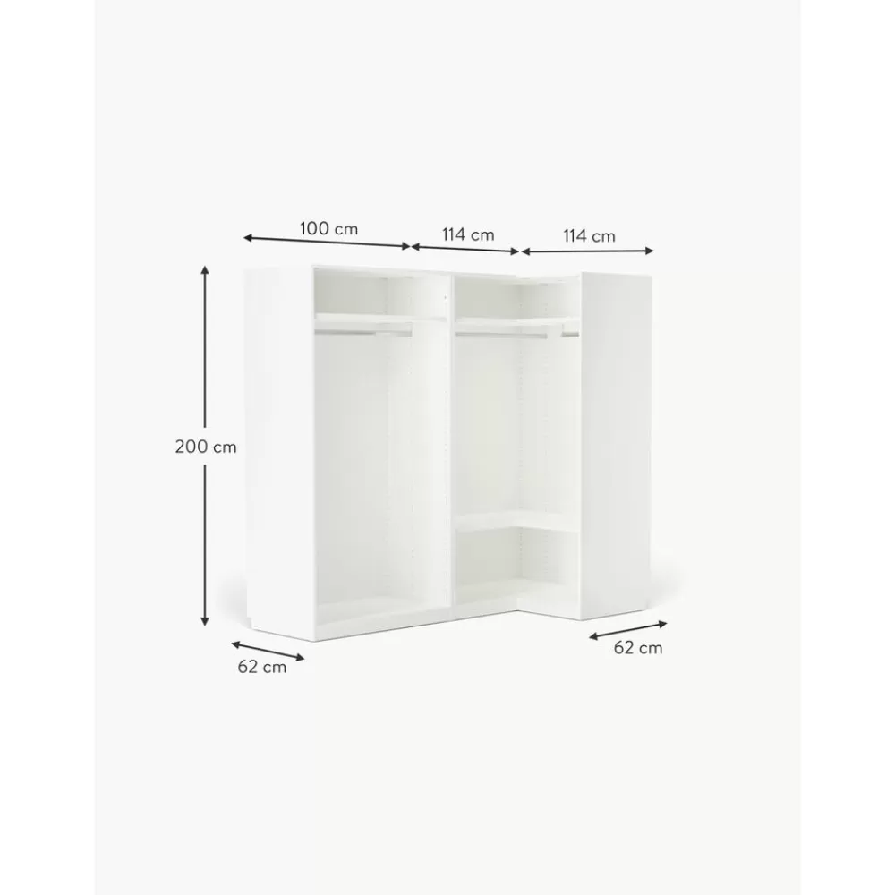 Westwing Collection Armarios^Armario Esquinero Modular Leon, 4 Puertas (215 Cm), Diferentes Variantes