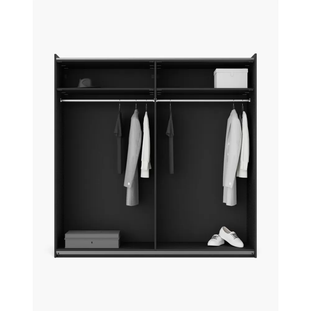 Westwing Collection Armarios^Armario Modular Leon, 2 Puertas Correderas (200 Cm), Diferentes Variantes