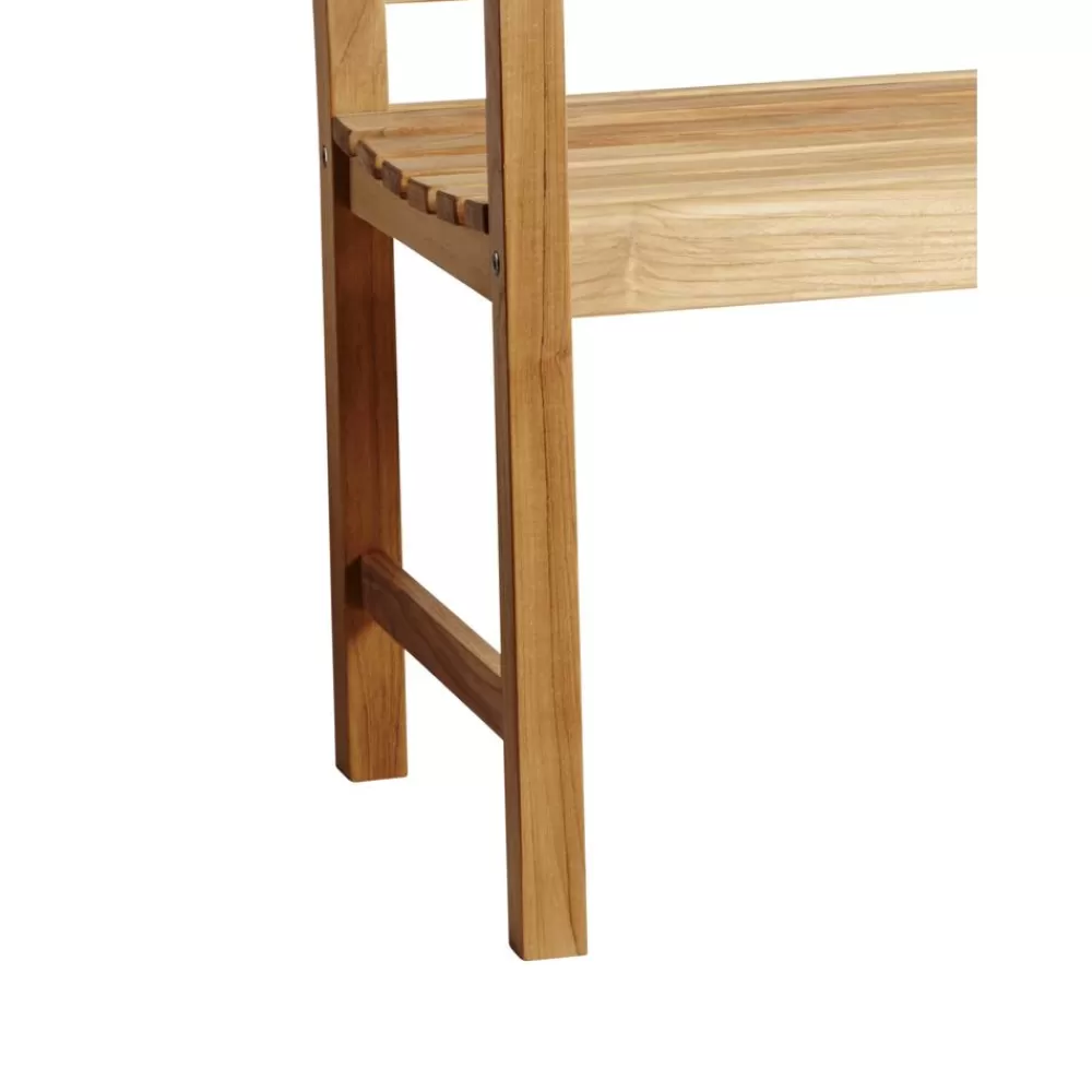 Cinas Muebles De Jardin^Banco De Madera De Teca Para Exterior Rosenborg