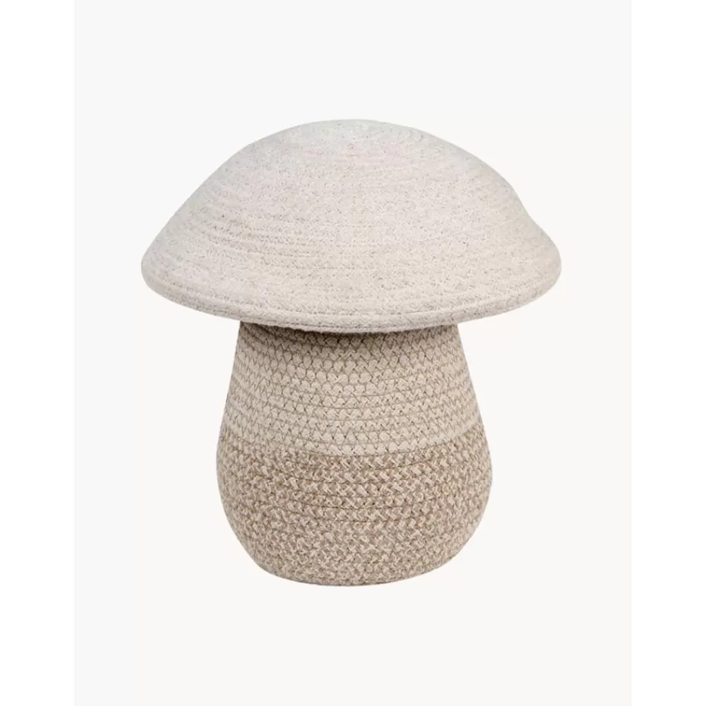 Lorena Canals Cestas^Cesta Infantil Artesanal Mushroom, 27 Cm