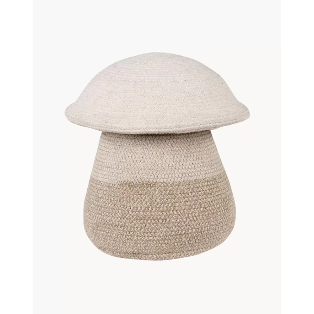 Lorena Canals Cestas^Cesta Infantil Artesanal Mushroom, 38 Cm