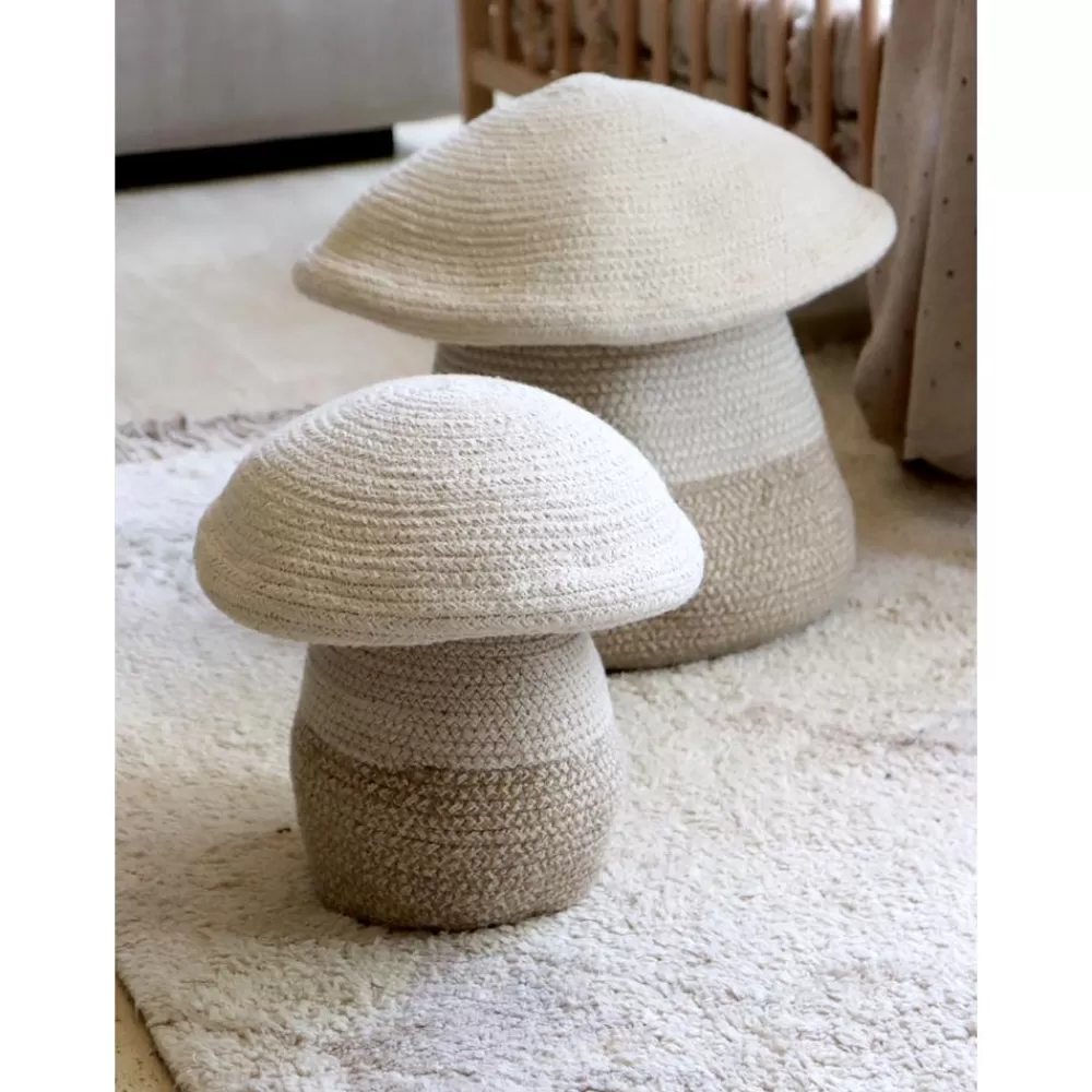 Lorena Canals Cestas^Cesta Infantil Artesanal Mushroom, 38 Cm