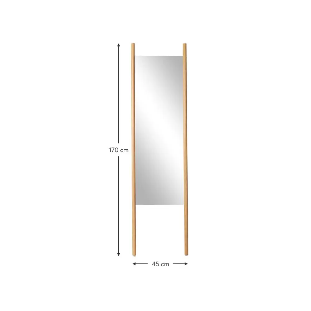 Westwing Collection Espejos De Pared^Espejo De Pie De Roble Elin