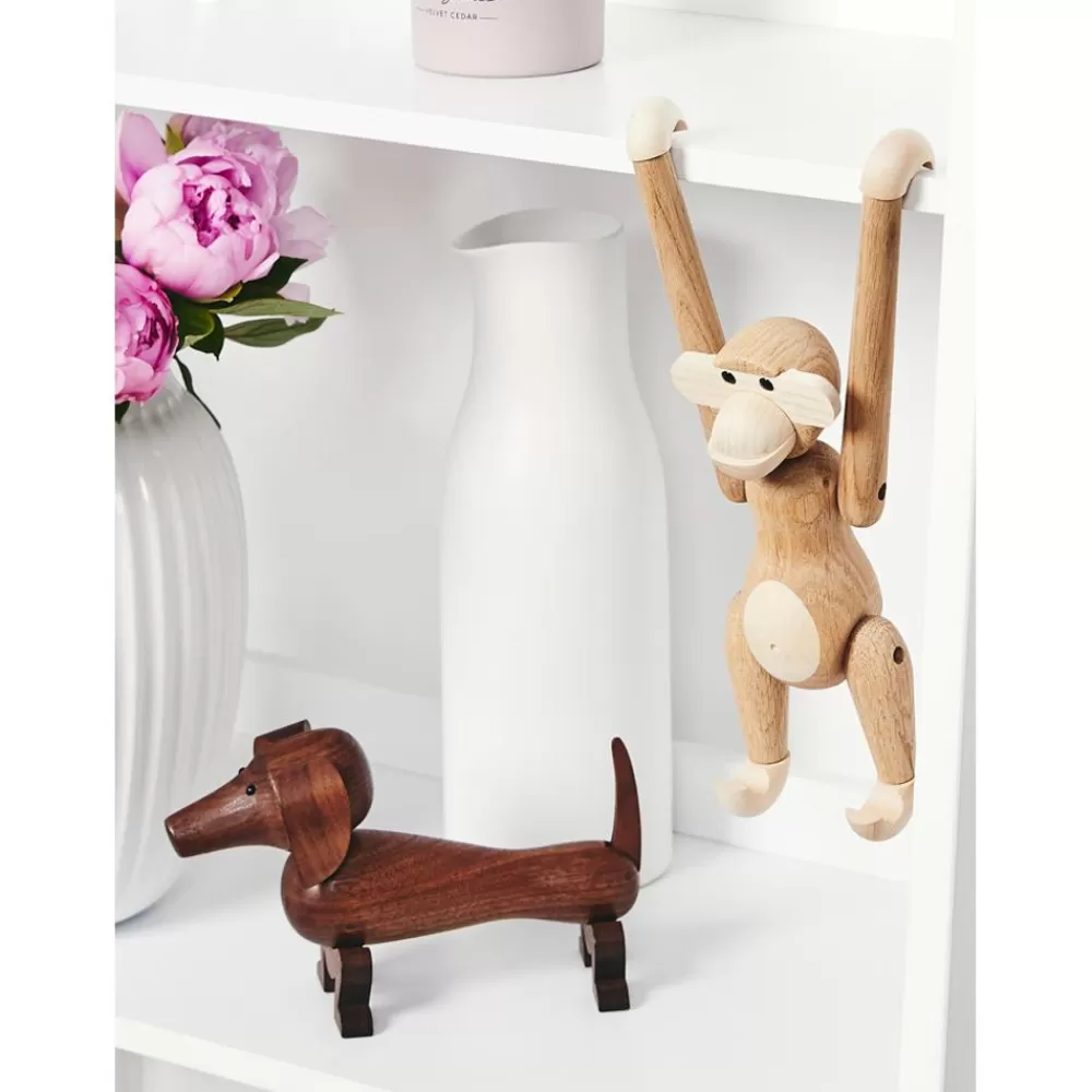 Kay Bojesen Figuras Decorativas^Figura Decorativa De Madera De Nogal Hund
