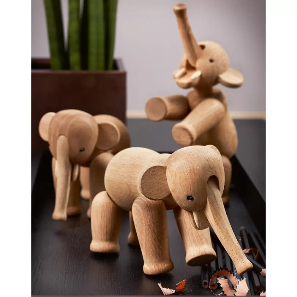 Kay Bojesen Figuras Decorativas^Figura Decorativa De Maderade Roble De Diseno Elefant