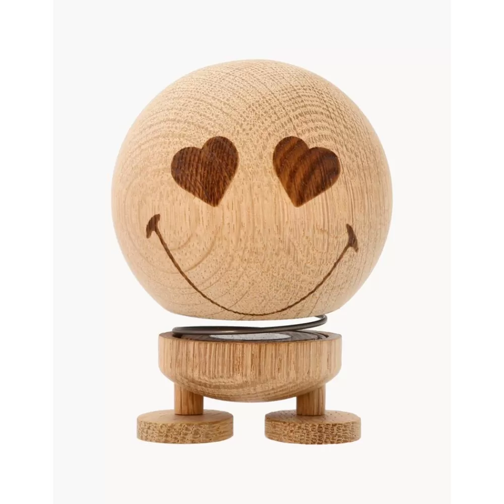 Hoptimist Figuras Decorativas^Figura Decorativa De Roble Smiley