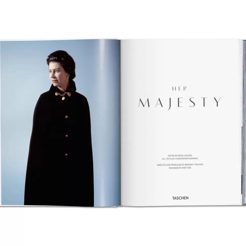 Taschen Verlag Libros Decorativos^Libro Ilustrado Her Majesty. A Photographic History 1926 Today