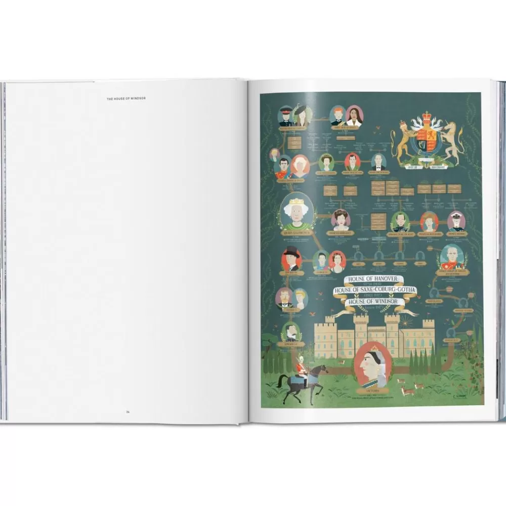 Taschen Verlag Libros Decorativos^Libro Ilustrado Her Majesty. A Photographic History 1926 Today