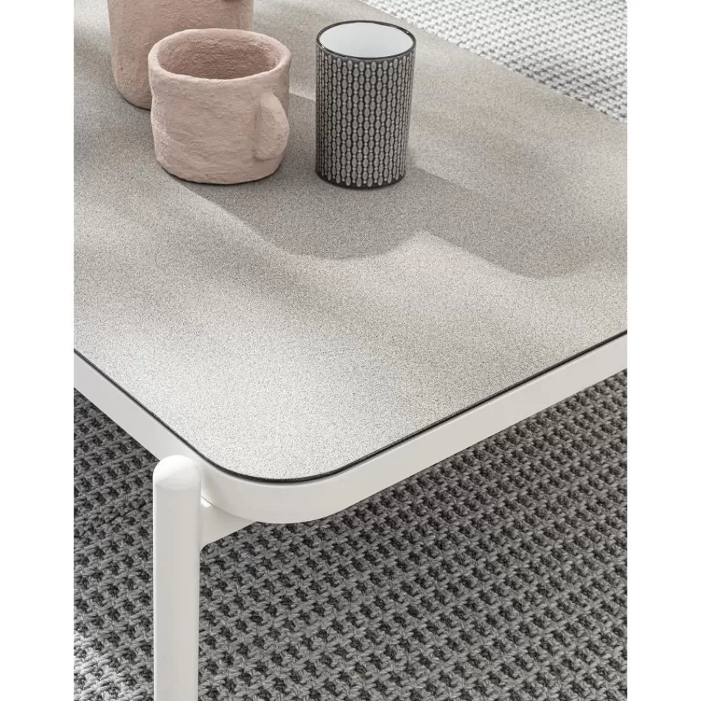 Bizzotto Muebles De Jardin^Mesa De Centro Para Exterior Florencia, Con Tablero De Cristal