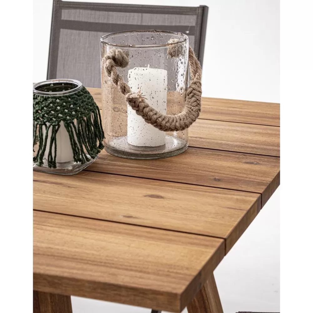 Bizzotto Muebles De Jardin^Mesa De Comedor Para Exterior De Madera De Acacia Glasgow, 180 X 90 Cm