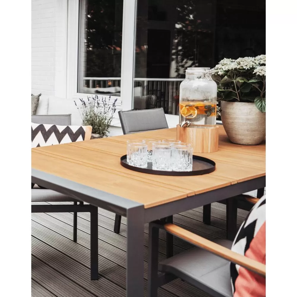 Bizzotto Muebles De Jardin^Mesa De Comedor Para Exterior Kubik, 198 X 100 Cm