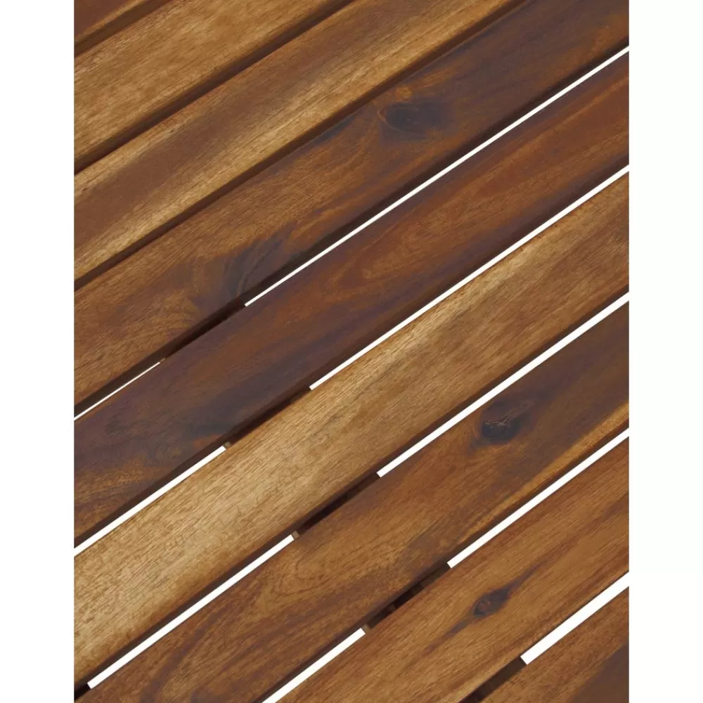 Westwing Collection Muebles De Jardin^Mesa Para Exterior De Madera De Acacia Bo, 100 X 60 Cm