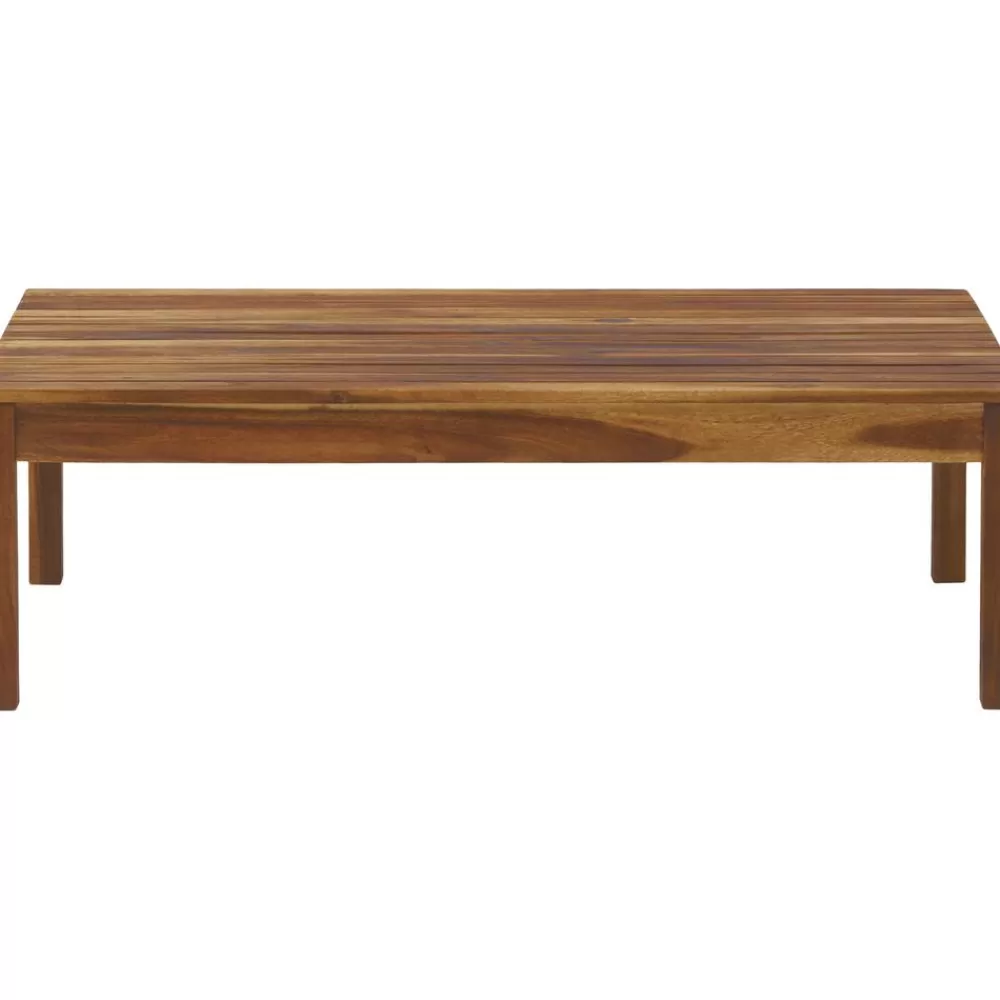 Westwing Collection Muebles De Jardin^Mesa Para Exterior De Madera De Acacia Bo, 100 X 60 Cm
