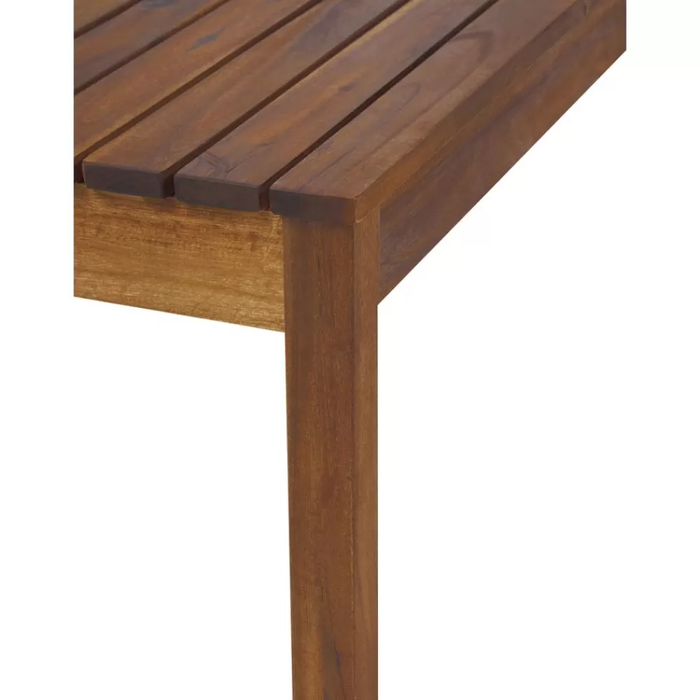 Westwing Collection Muebles De Jardin^Mesa Para Exterior De Madera De Acacia Bo, 100 X 60 Cm