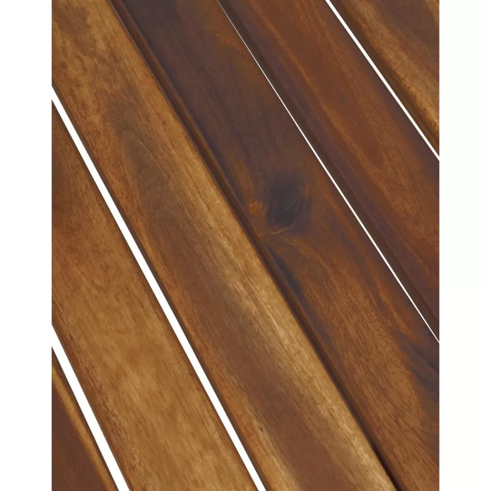 Westwing Collection Muebles De Jardin^Mesa Para Exterior De Madera De Acacia Bo, 100 X 60 Cm