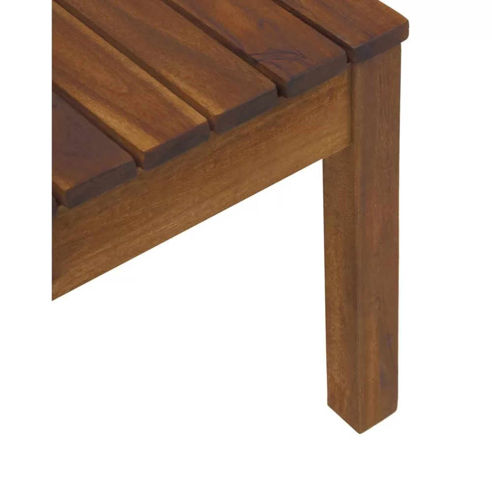 Westwing Collection Muebles De Jardin^Mesa Para Exterior De Madera De Acacia Bo, 100 X 60 Cm