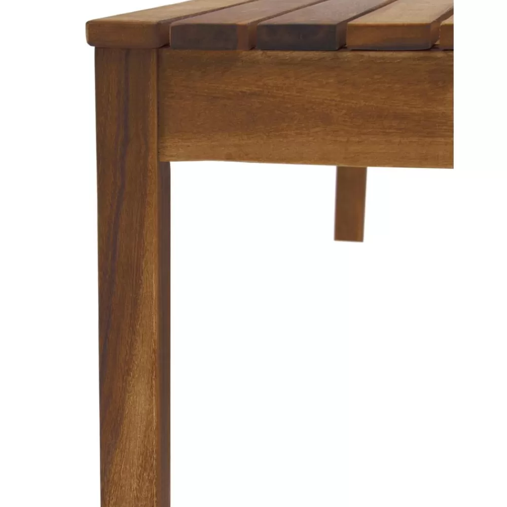 Westwing Collection Muebles De Jardin^Mesa Para Exterior De Madera De Acacia Bo, 100 X 60 Cm