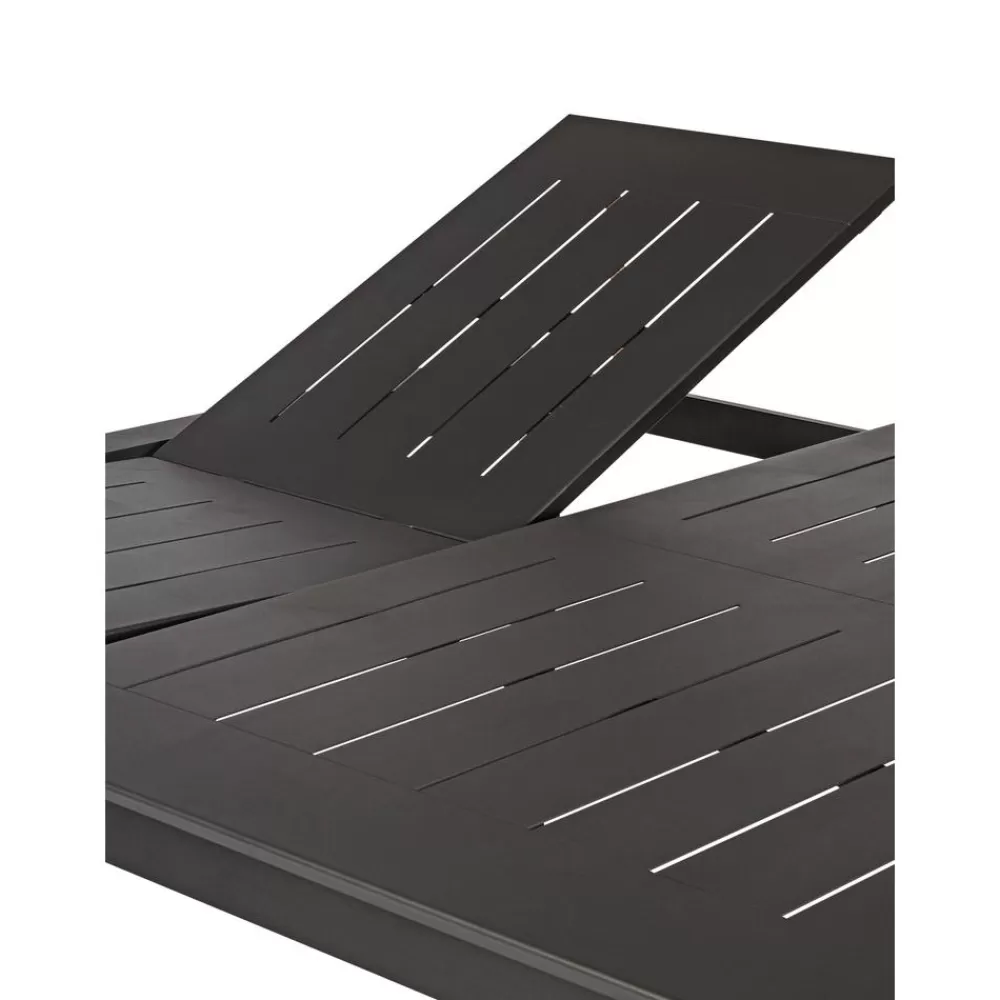 Bizzotto Muebles De Jardin^Mesa Para Exterior Extensible Konnor, 110-160 X 160 Cm
