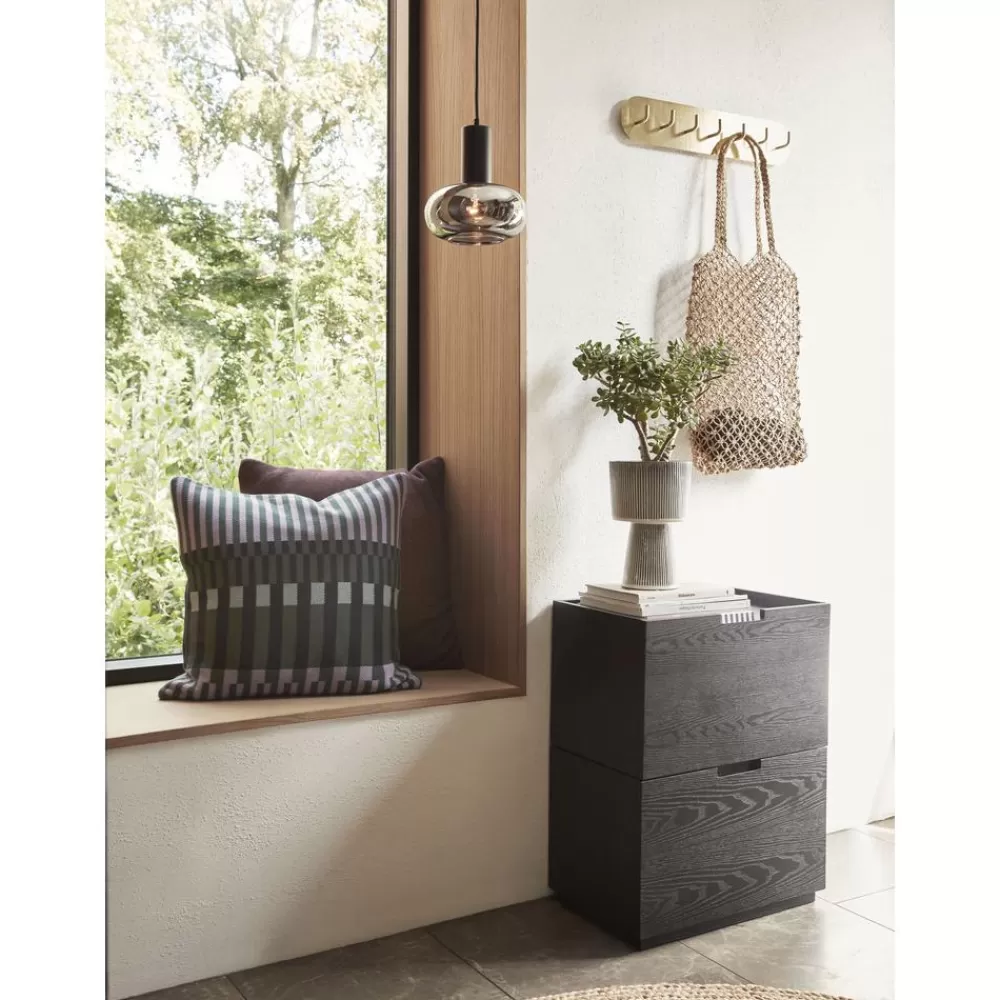 Hübsch Percheros^Perchero De Pared De Metal Form, Con 7 Ganchos