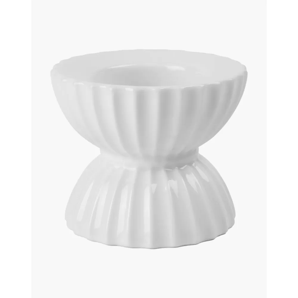 Lyngby Porcelaen Portavelas^Portavelas De Porcelana Con Relieves Tura