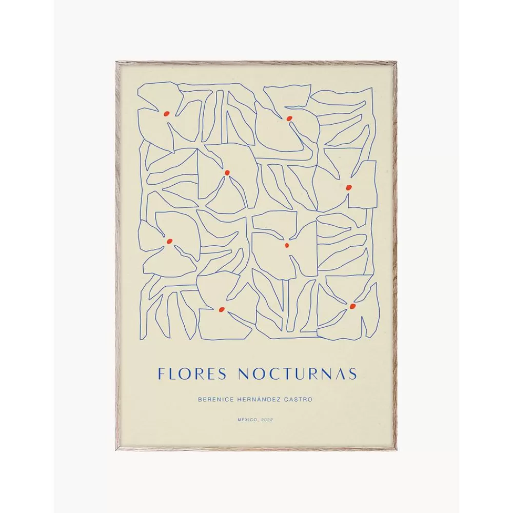 Paper Collective Posters^Poster Flores Nocturnas 01