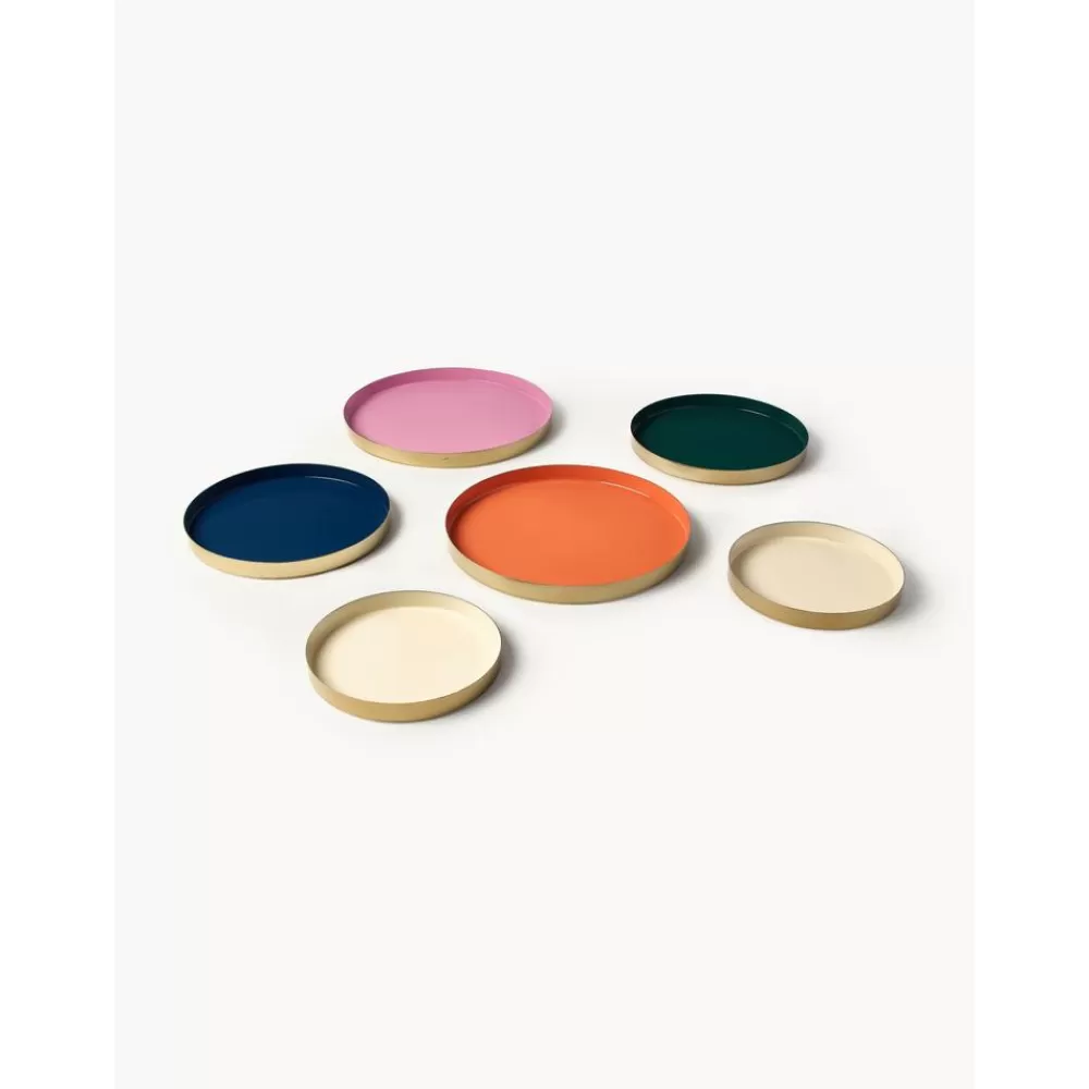 Westwing Collection Bandejas Decorativas^Set De Bandejas Decorativas Tavi, 3 Uds.