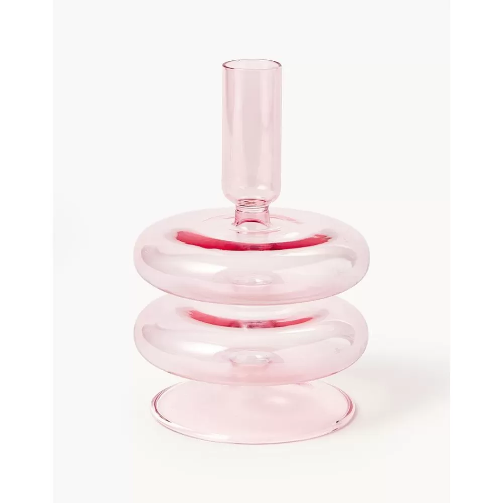 Westwing Collection Candelabros^Set De Candelabros Con Forma Organica Clea, 3 Uds.