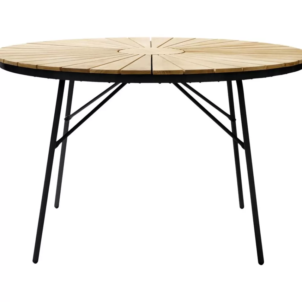 Cinas Muebles De Jardin^Set De Comedor Para Exterior De Madera Teca Ellen, 5 Pzas.