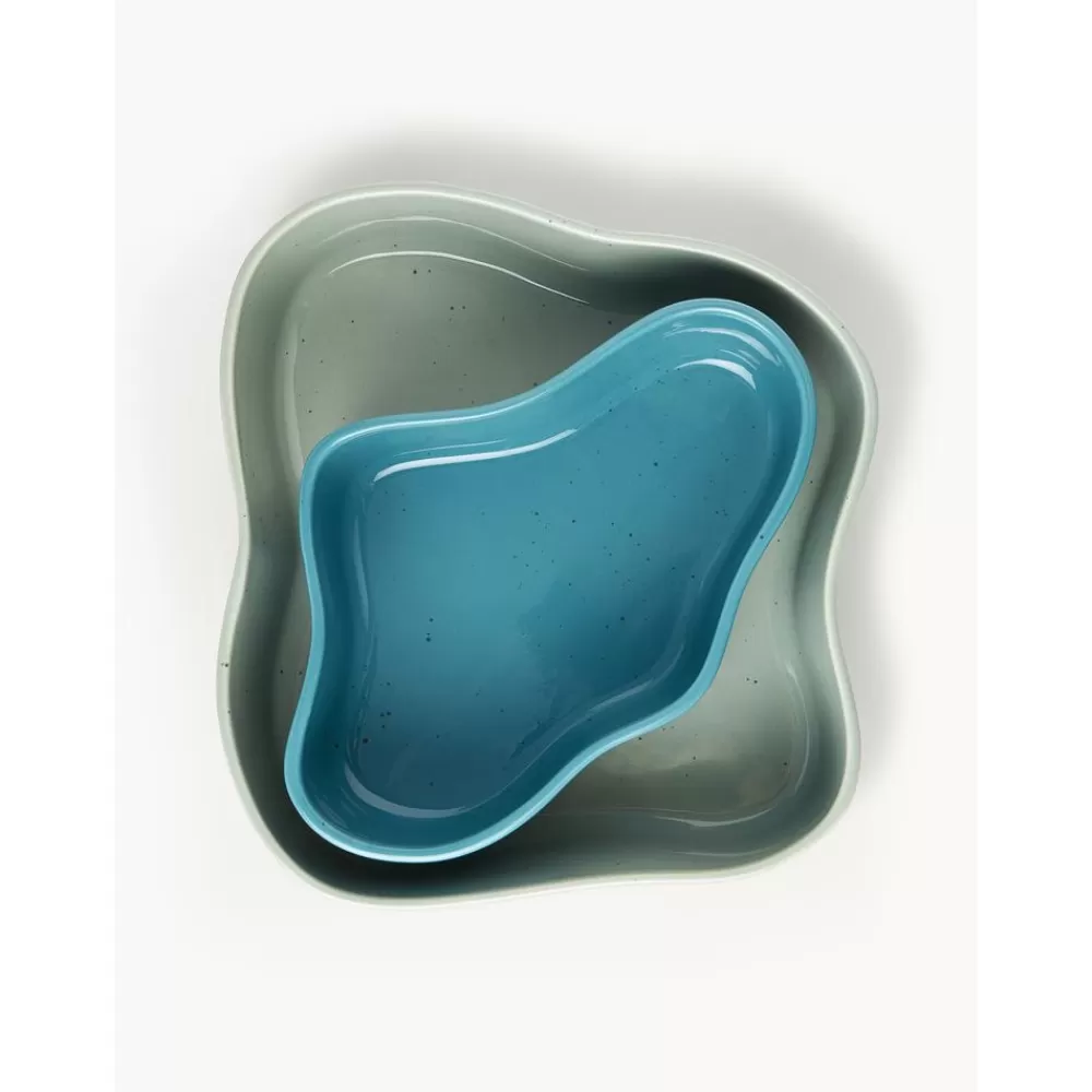 Westwing Collection Cuencos Decorativos^Set De Cuencos Decorativos Milas, 2 Uds.