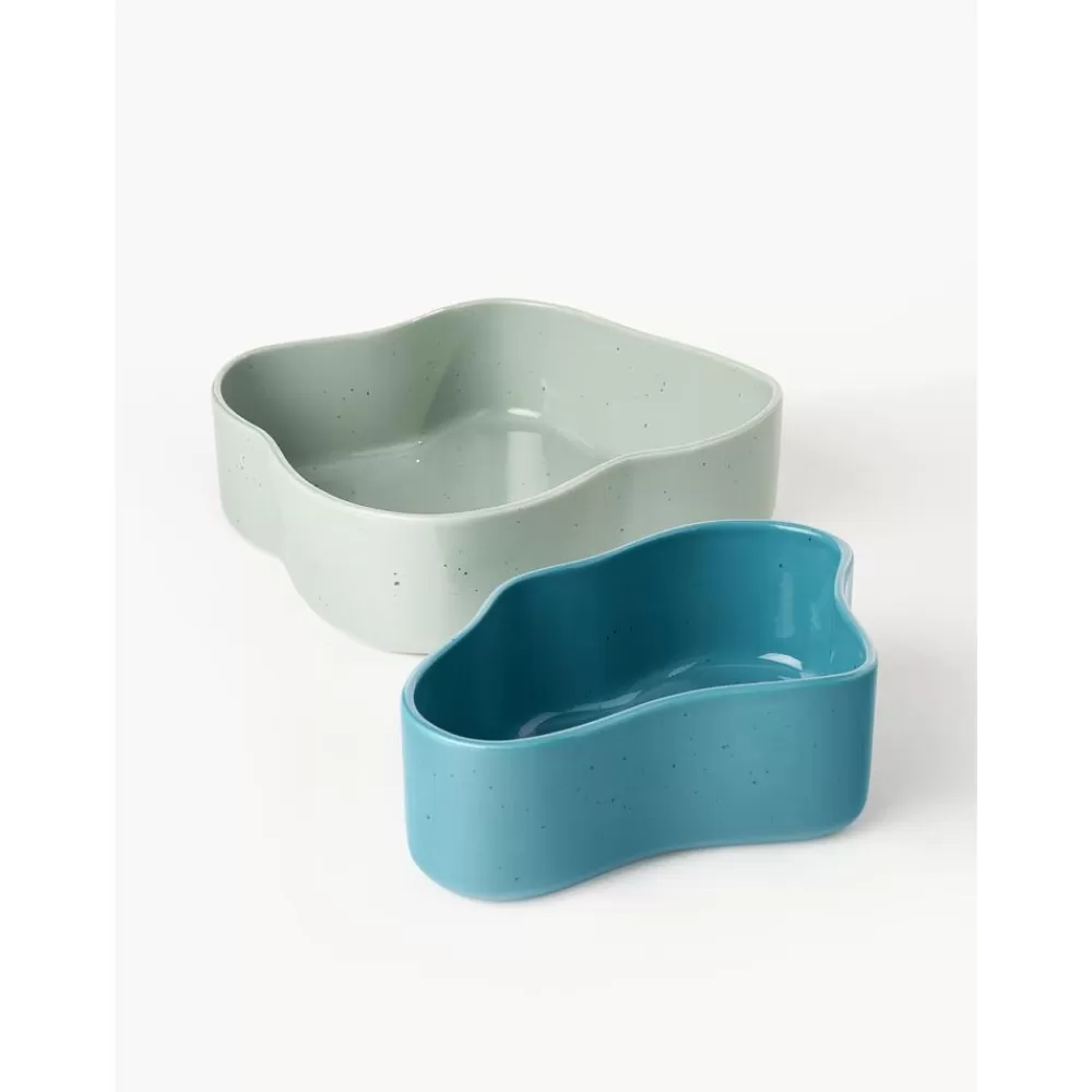 Westwing Collection Cuencos Decorativos^Set De Cuencos Decorativos Milas, 2 Uds.