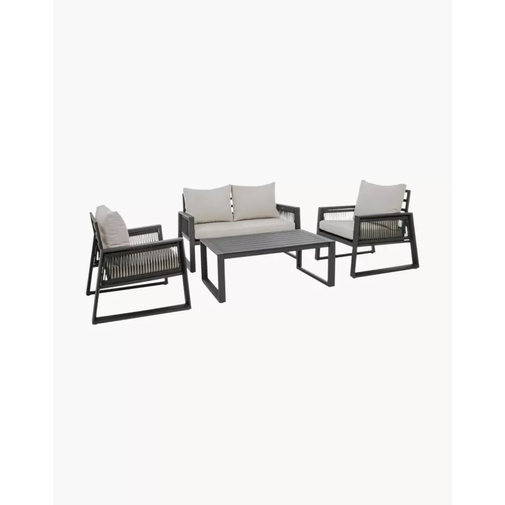 Bizzotto Muebles De Jardin^Set Lounge Para Exterior Captiva, 4 Pzas.