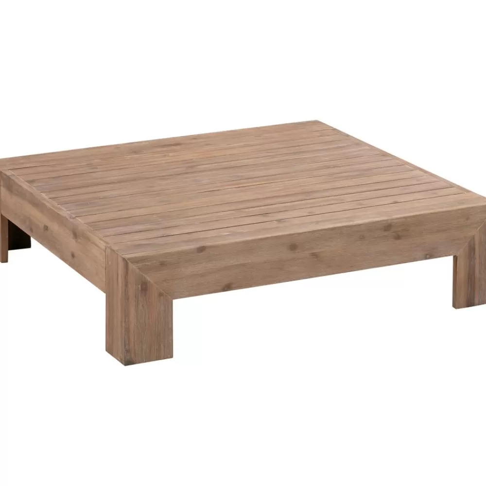 Westwing Collection Muebles De Jardin^Set Lounge Para Exterior De Madera De Acacia Joshua, 4 Pzas.