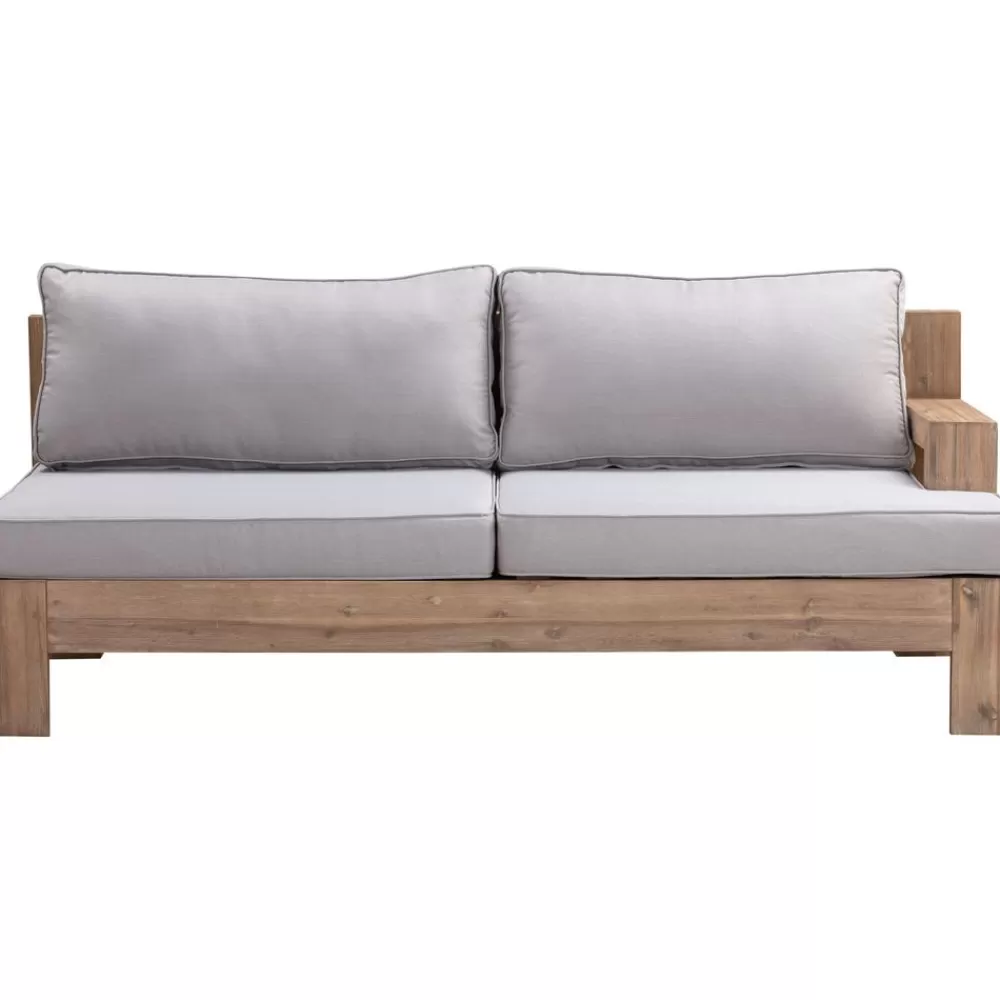 Westwing Collection Muebles De Jardin^Set Lounge Para Exterior De Madera De Acacia Joshua, 4 Pzas.