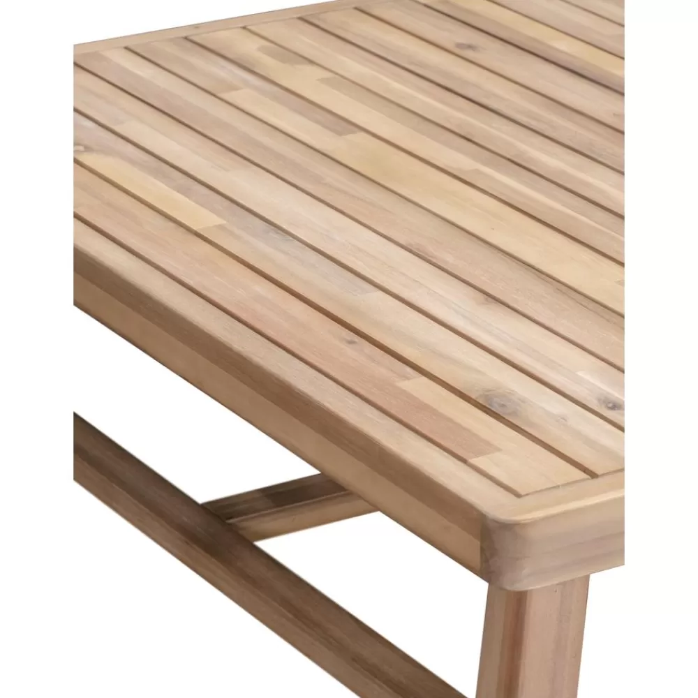 Westwing Collection Muebles De Jardin^Set Lounge Para Exterior De Madera De Acacia Lu, 4 Pzas.