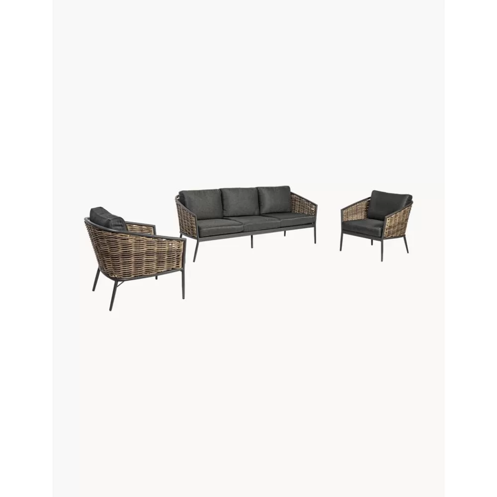 Bizzotto Muebles De Jardin^Set Lounge Para Exterior Maribela, 3 Pzas.