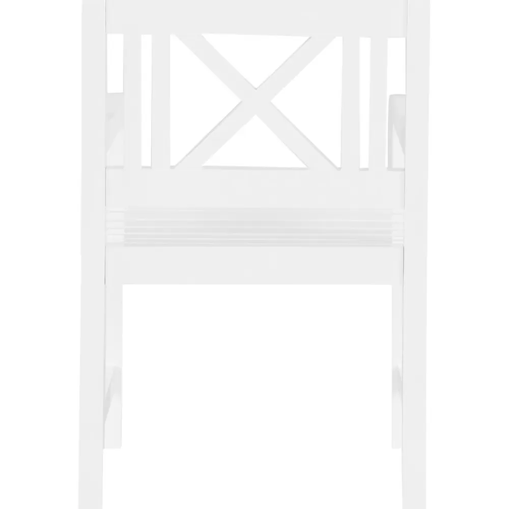 Cinas Muebles De Jardin^Silla Con Reposabrazos Para Exterior De Madera Rosenborg