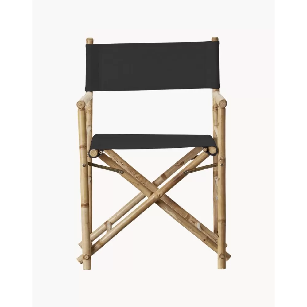 Lene Bjerre Muebles De Jardin^Silla De Bambu Para Exterior Con Cojin De Asiento Mandisa