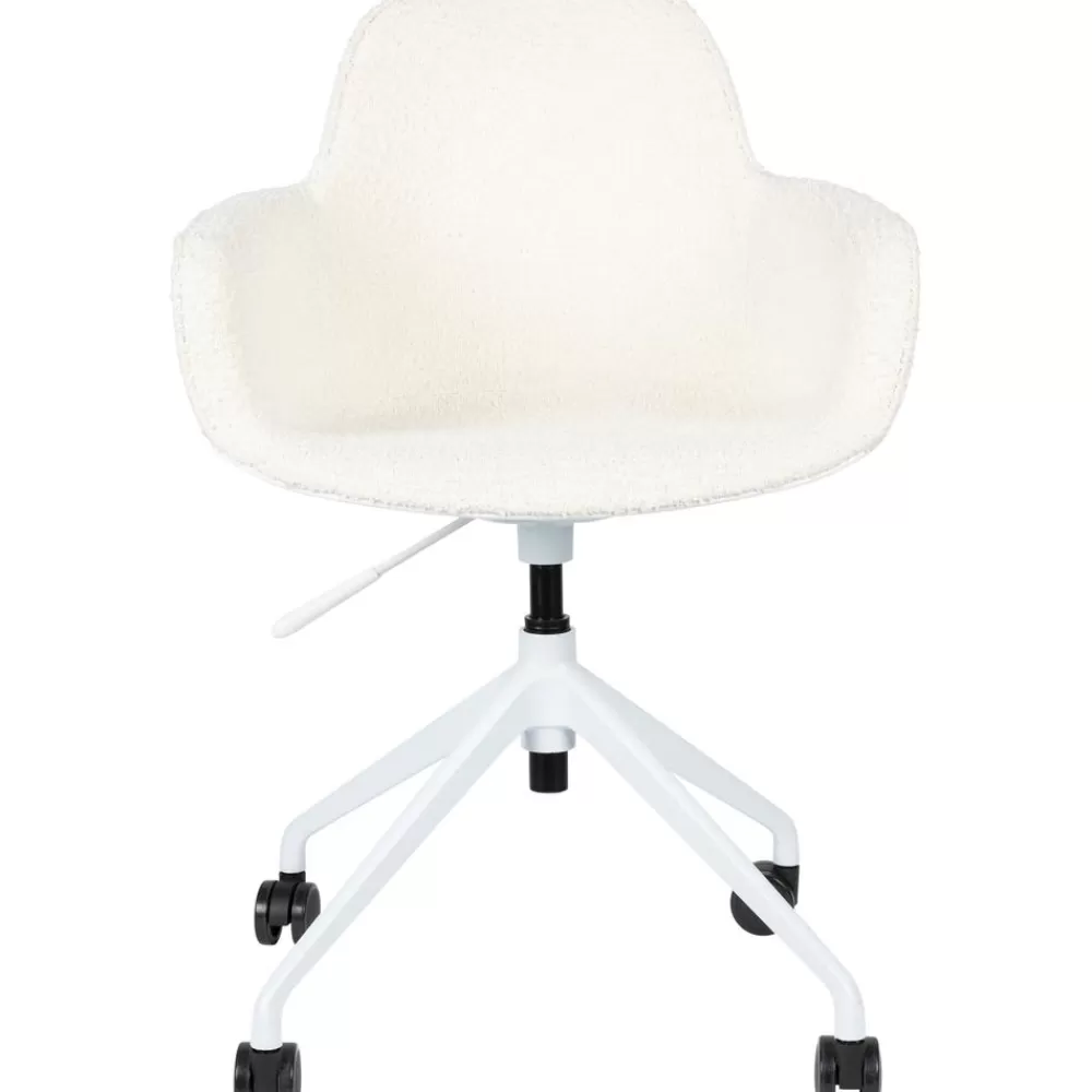 Zuiver Sillas De Escritorio^Silla De Oficina En Tejido Boucle Albert, Regulable En Altura