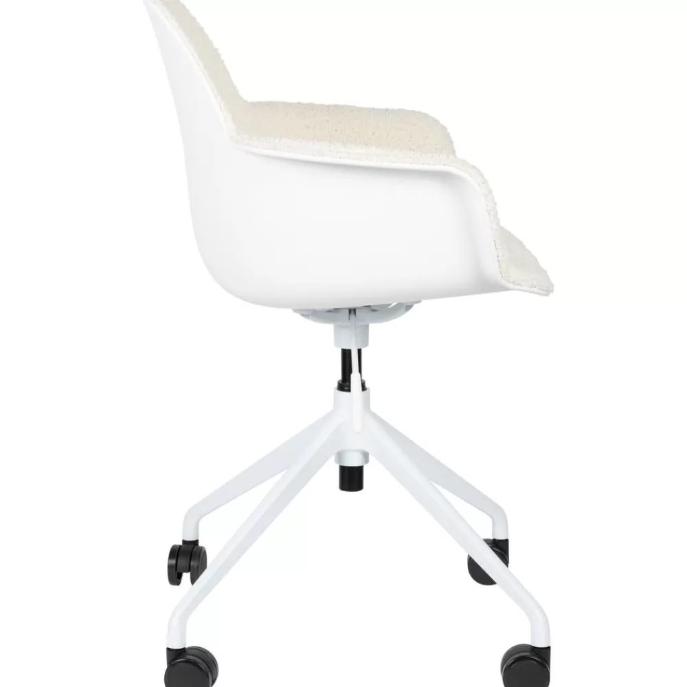 Zuiver Sillas De Escritorio^Silla De Oficina En Tejido Boucle Albert, Regulable En Altura