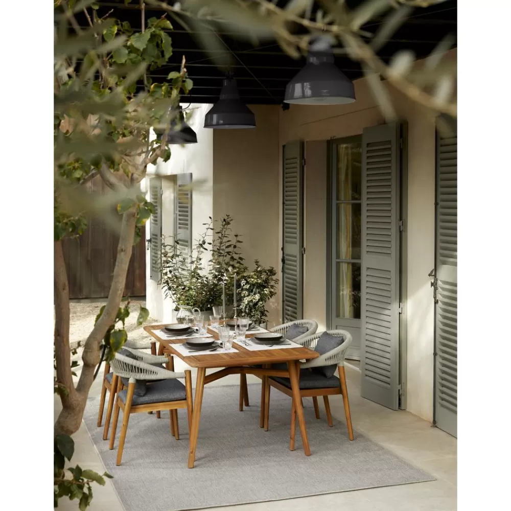 Westwing Collection Muebles De Jardin^Sillas Para Exterior De Madera De Acacia Malmo 2 Uds.