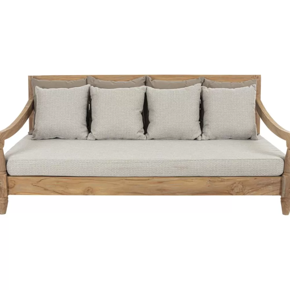 Bizzotto Muebles De Jardin^Sofa Grande Para Exterior De Madera Bali (4 Plazas)