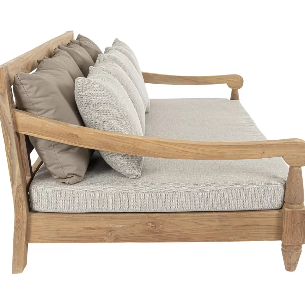 Bizzotto Muebles De Jardin^Sofa Grande Para Exterior De Madera Bali (4 Plazas)