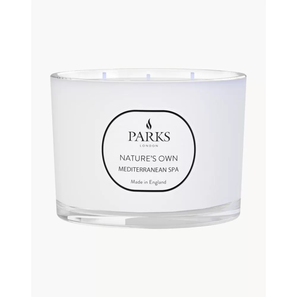 Parks London Velas Perfumadas^Vela Perfumada De Tres Mechas Nature'S Own (Verbena Andaluza, Lavanda Y Citricos)